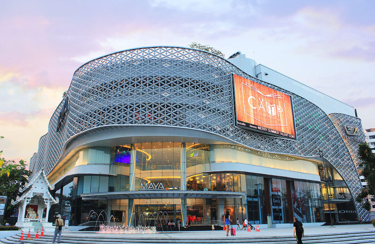 MAYA Lifestyle Shopping Center at Rin Kham intersection